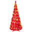 Arbre de Noël pop-up rouge 6 pi