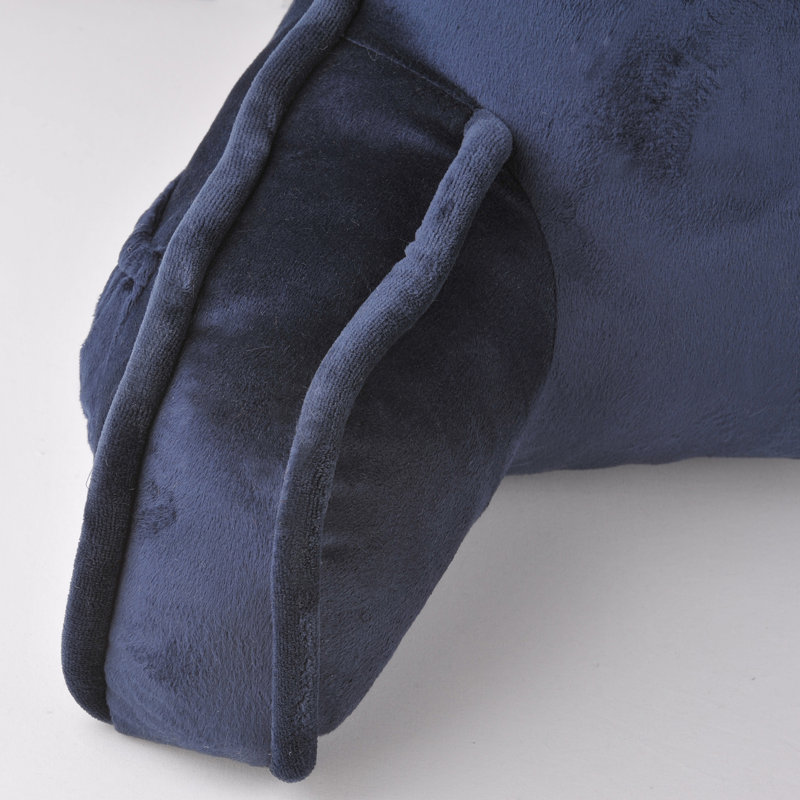 Supersoft Bedrest Pillow Cover & Insert, Navy