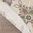 Aloha  Floral Beige Indoor/Outdoor Area Rug-1092323363