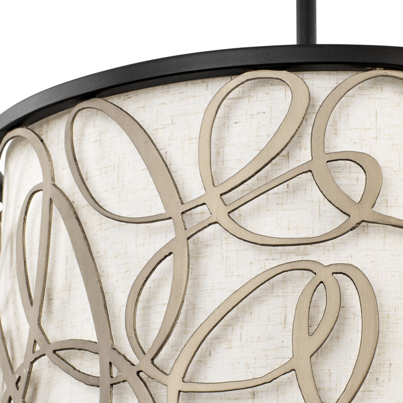 Luminaire suspendu convertible 3 lumières Scribble