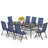 Emy Rectangular 8 - Person 82.6" Long Dining Set-1249262508