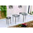 Blomkest Glass 3 Piece Nest of Tables