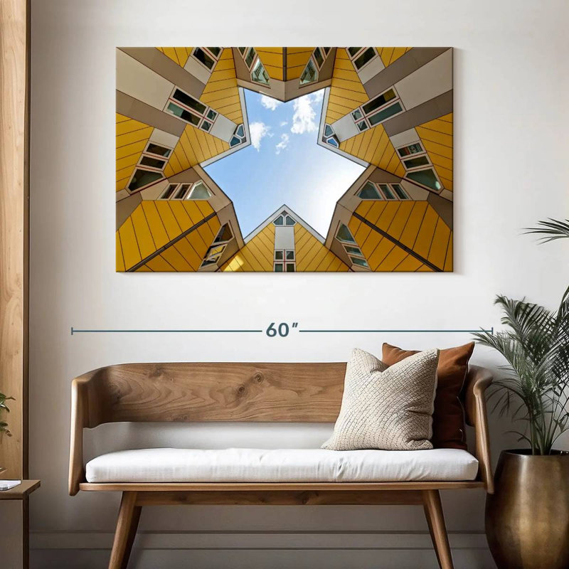 Rotterdam Cube Houses, 32" H x 48" W