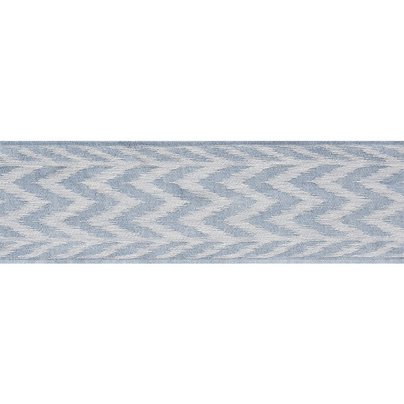 Chevron Woven Tape, Sky