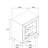 2 - Drawer Nightstand In Washed Taupe Finish, Rectangular Form, Frame, Dual Drawers For Bedroom Essentials, 16.5 Inches Deep And 23.5 Wide With 'S Color, Construction, Ample Capacity, 27 High
