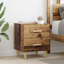 Bed Cabinet 40 X 35 X 47.5 Cm Engineered Wood-756667900