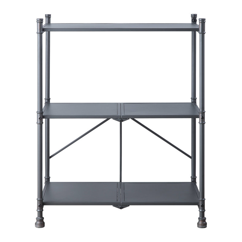 Cordelia Sandy Black, Dark Bronze Hand-Brushed Finish Console Table