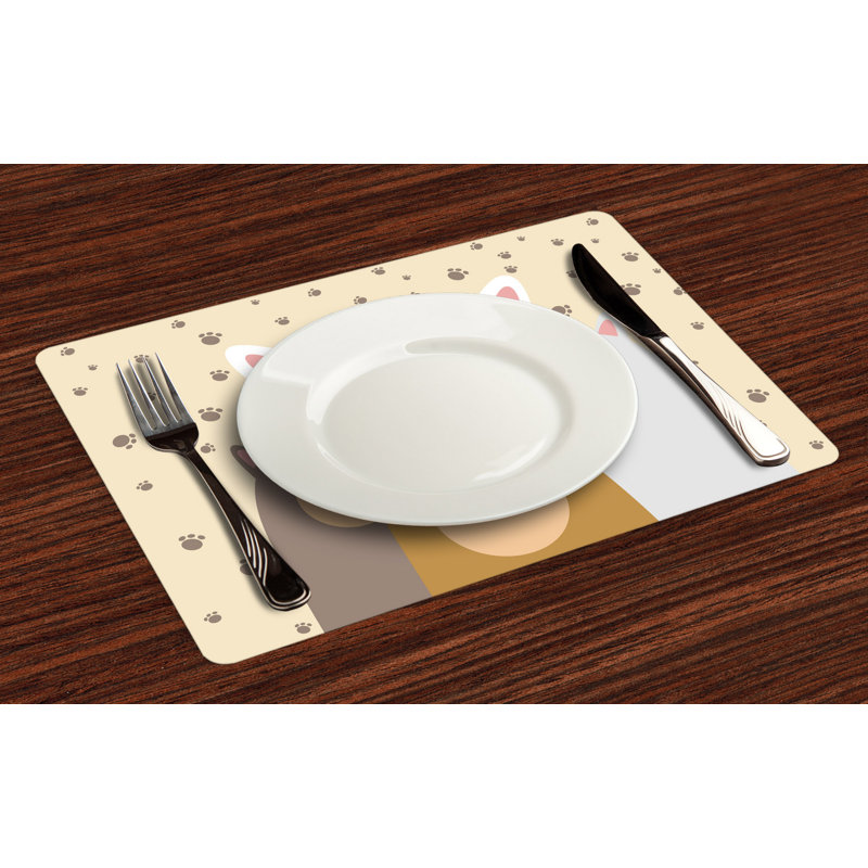 Polyester Animals/Nature Rectangle Placemat