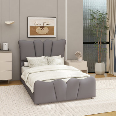 Upholstered Platform Bed Velvet Upholstered Bed