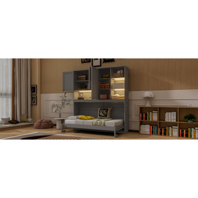 Lits simples multifonctionnels peu encombrants, conception en MDF au style moderne, parfait pour la maison