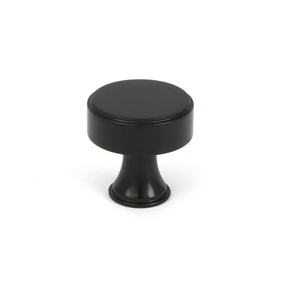 Scully Cabinet Knob, Aged Bronze, 0.98" Knob Diameter