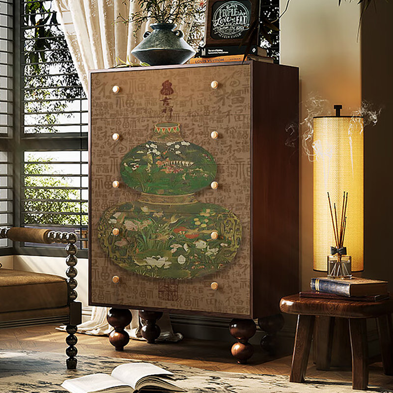 Armoire de décoration créative à tiroirs multifonctionnels