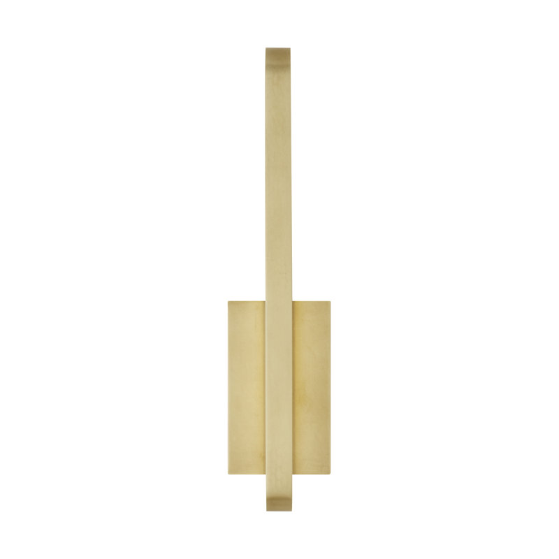 Banda 13 Wall/Bath, Natural Brass
