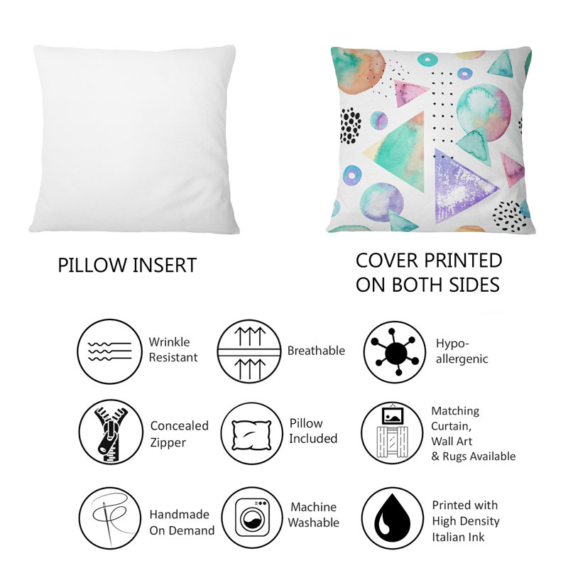 Polka Dots Throw Pillow
