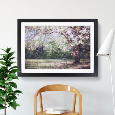 Blossom Tree in a Park - Picture Frame Painting