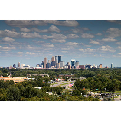 " Minneapolis Skyline Over Golden Valley From Plymouth, Minnesota "