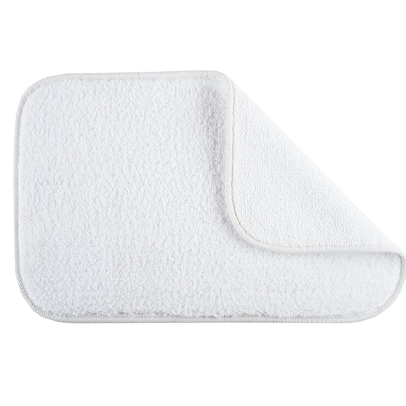 Aspen Bath Rug, Linen, 24" W x 39" L