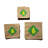 Red Barrel Studio® Handmade Natural Jute Multi-Purpose Storage Boxes Set Of 3 Square Shaped (8”, 10”, 12”) With 'Spring' Chinese Calligraphy Design