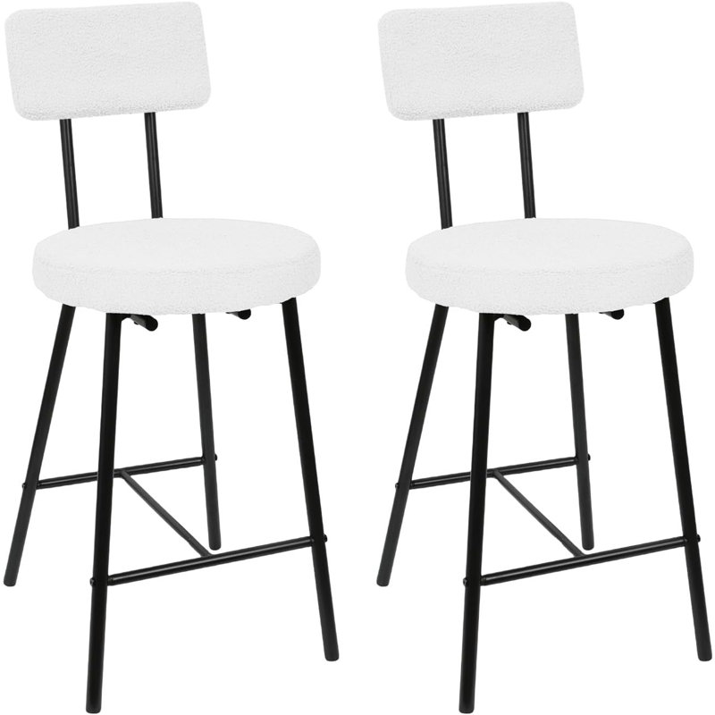 Counter Stool, White