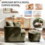 Canapé surdimensionné de 40 po en chenille surdimensionné moderne et canapé de 28 po de large avec repose-pieds-133693226-133693228