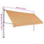 Dakota Fields Fabric Cover Retractable Patio Awning-486486316-413255013