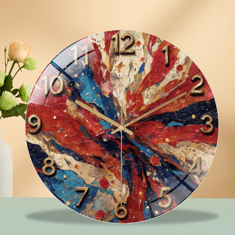 Horloge murale 12 po