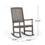 Chaise berçante en bois massif Mccomb-1951760703