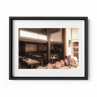 Café Como Print by Joseph Regan