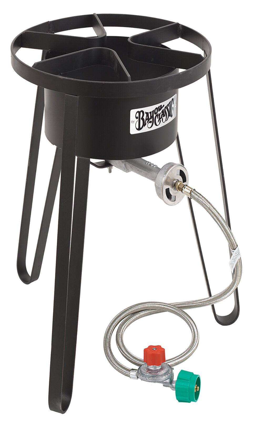 Bayou Classic Dual Outdoor Propane GAS Patio Camp Stove w/ Single Griddle