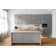 Pharos 2-Light Linear Chandelier in Noble Brass by Breegan Jane