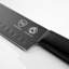 Couteau Santoku de 7 po OOU - série Black Blade