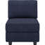 Fauteuil rembourré de 26,4 po de largeur avec dossier rembourré Nakash-1775128019