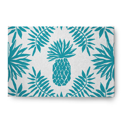 Chenille Floral Indoor Rug