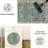 Area Rugs Washable Non-Slip, Floral Vintage Distress Print Pattern Medallion Carpet for Living Room Bedroom Dining Room, Teal Green Lake Blue Turquoise-1698689300