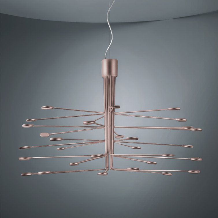 Arbor 30 - Light Sputnik Modern Linear LED Chandelier