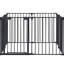 Clôture de jardin 8 panneaux en métal - Barrière réglable pour la maison-614524213