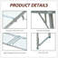 Table de camping pliante Outsunny