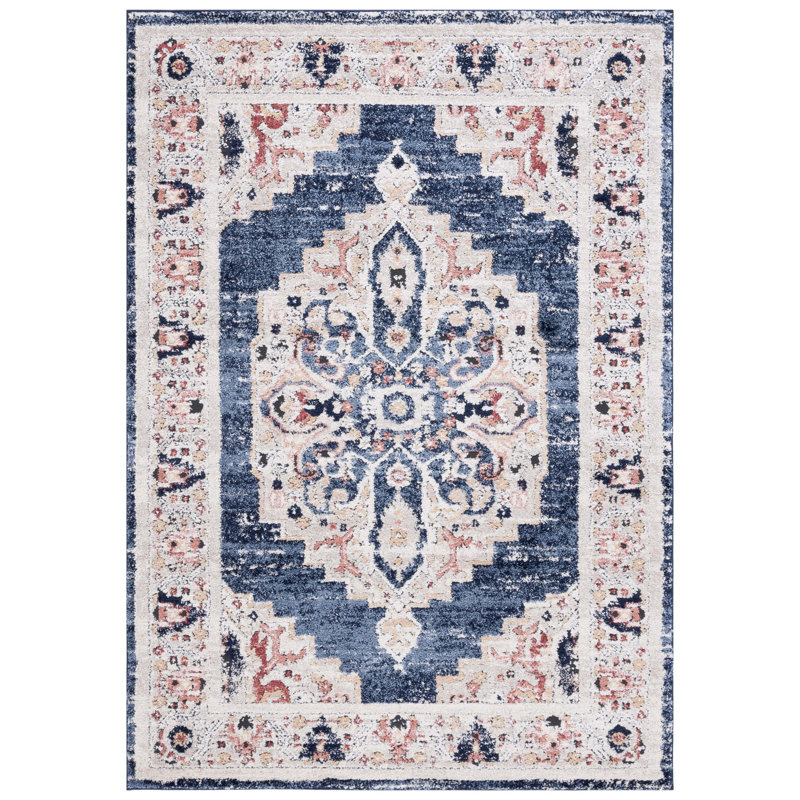 Luna Performance Oriental Rug, Rectangle 8' x 10'