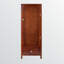 Armoire de rangement 1 tiroir à finition noyer Blake Jelly, H 47,15 po x l 17,14 po x P 15,46 po