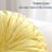 Velvet Round Decorative Pillow for Sofa Decor (15-Inch)-102095933