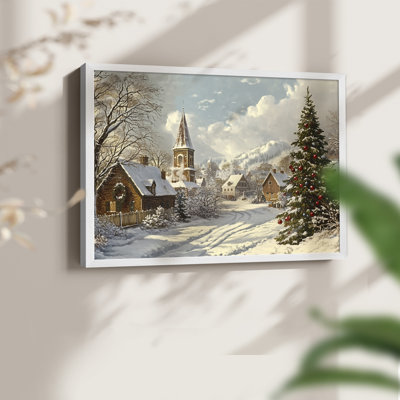 Art de Noël - CCI III - Reproduction encadrée - Restickable