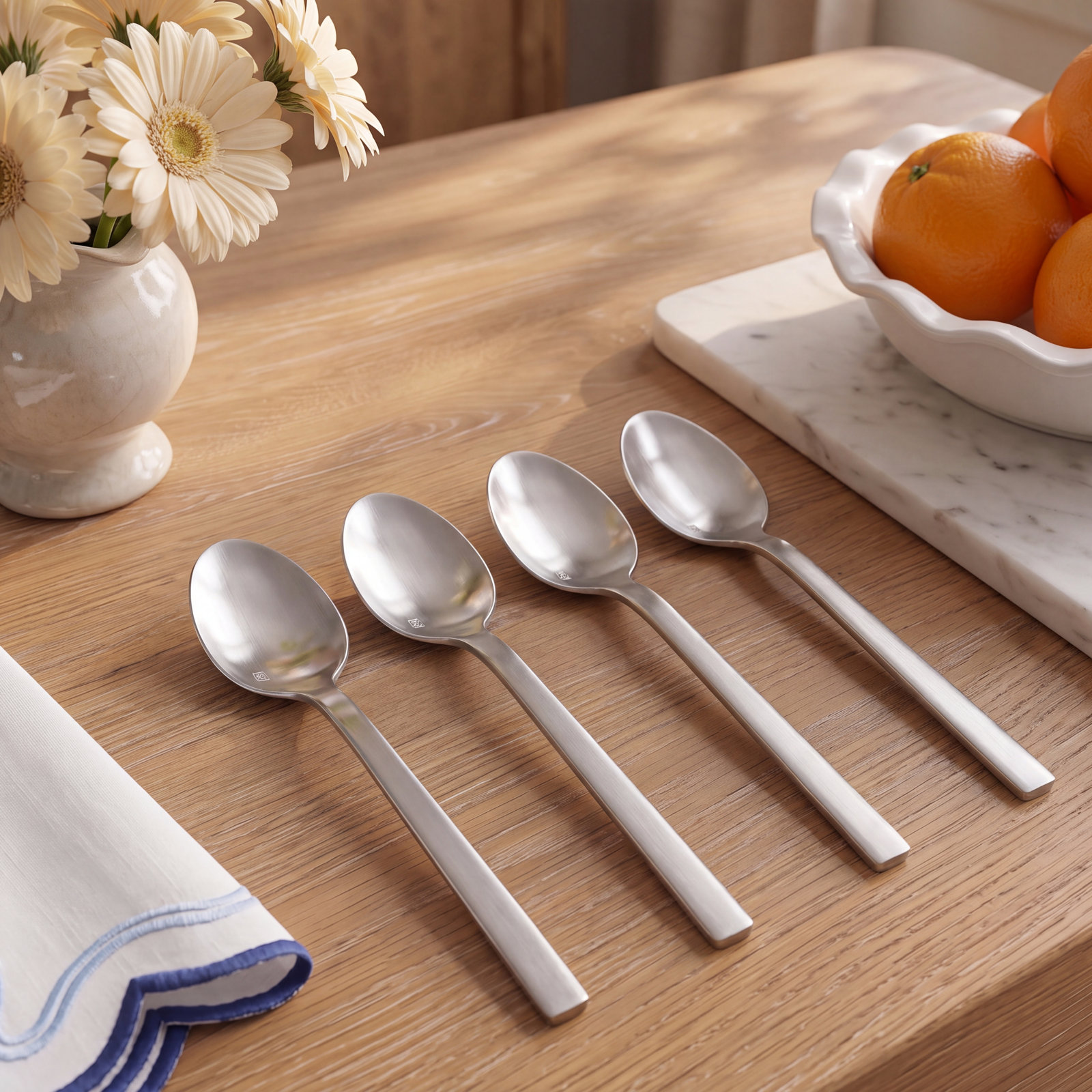 Arezzo Brushed Teaspoon