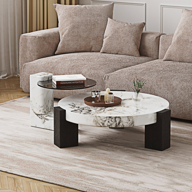 Table basse avec table d'appoint