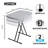 26'' Rectangular Adjustable Folding Table
