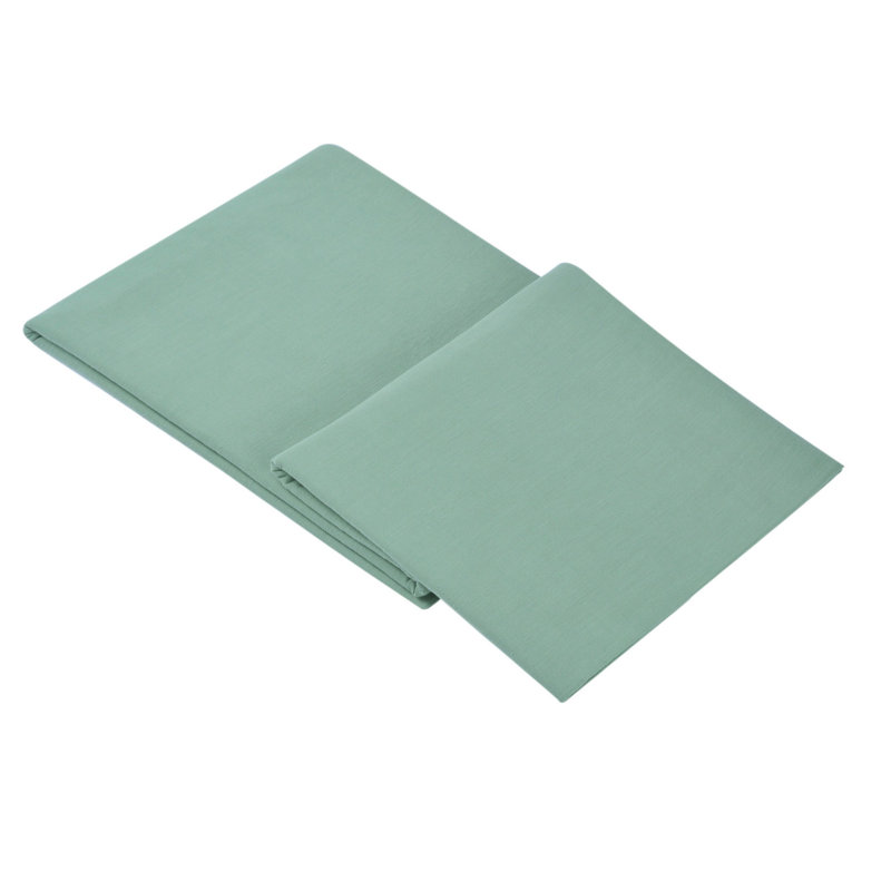 Drap double 100% coton, Vert