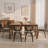 Faux Leather Upholstered Side Chair Dining Chair And Walnut Wood Finish-136400899-154983805