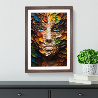 Leaf Orphism - Framed Print