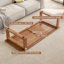 Table basse rectangulaire en bois massif-692684160