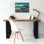  «Twilight At The Seaside» par Doron David, art mural sur toile, 26 po x 18 po