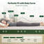 Matelas en mousse viscoélastique gélifiée rafraîchissante avec housse en bambou - Sans fibre de verre, mi-ferme, certifié CertiPUR-US-116476346